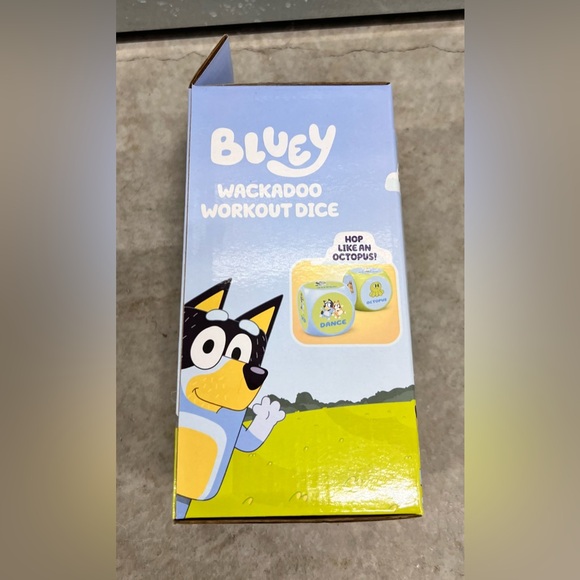 BLUEY Wackadoo Workout Dice STILL IN PKG/NEVER USED - Picture 2 of 4
